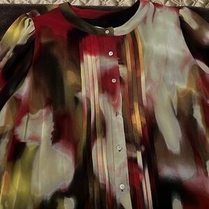 Calvin Klein top nice fall colors size 2X